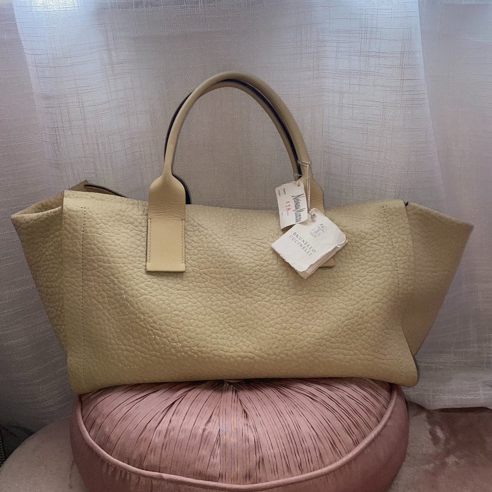 Top Zip East West Bag From Brunello Cucinelli